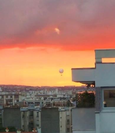 פריז Nice Loft With Romantic View Over The Eiffel Tower מראה חיצוני תמונה